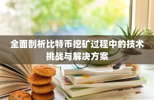 全面剖析比特币挖矿过程中的技术挑战与解决方案