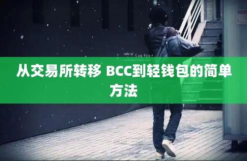 从交易所转移 BCC到轻钱包的简单方法