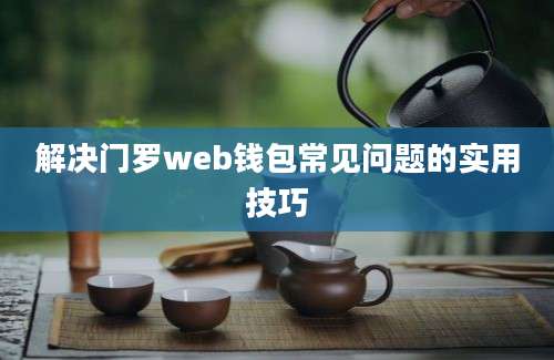 解决门罗web钱包常见问题的实用技巧