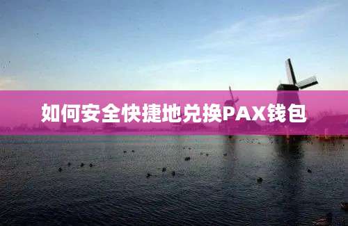 如何安全快捷地兑换PAX钱包