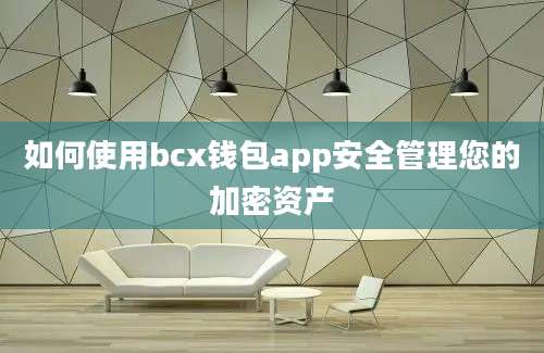 如何使用bcx钱包app安全管理您的加密资产