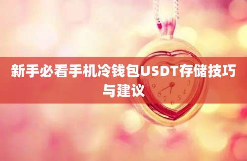 新手必看手机冷钱包USDT存储技巧与建议