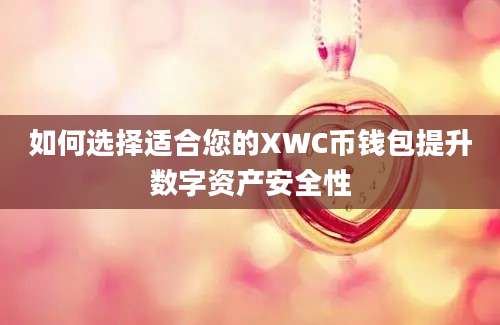 如何选择适合您的XWC币钱包提升数字资产安全性