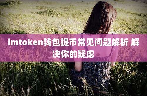 imtoken钱包提币常见问题解析 解决你的疑虑