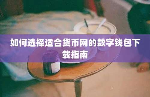 如何选择适合货币网的数字钱包下载指南