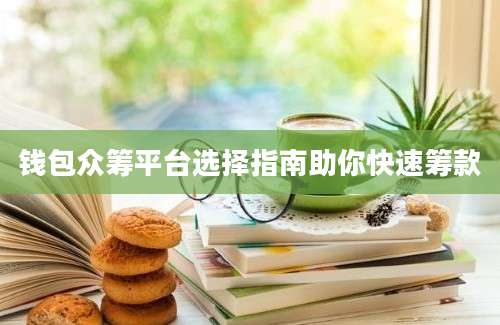 钱包众筹平台选择指南助你快速筹款