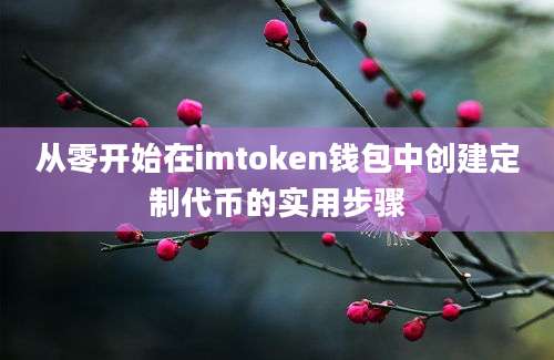 从零开始在imtoken钱包中创建定制代币的实用步骤