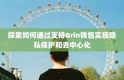 探索如何通过支持Grin钱包实现隐私保护和去中心化