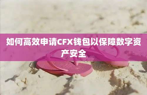 如何高效申请CFX钱包以保障数字资产安全