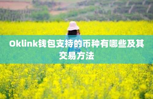 Oklink钱包支持的币种有哪些及其交易方法