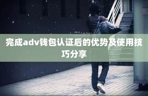 完成adv钱包认证后的优势及使用技巧分享