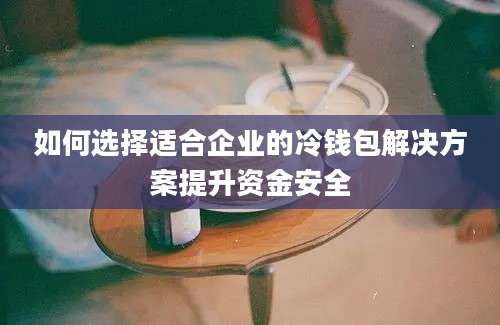 如何选择适合企业的冷钱包解决方案提升资金安全