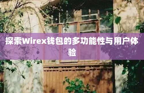 探索Wirex钱包的多功能性与用户体验